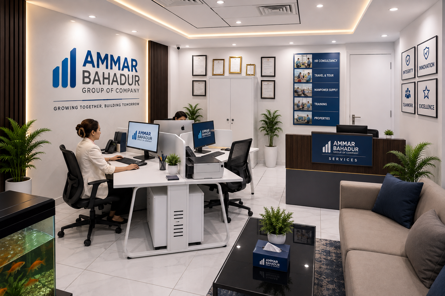 Ammar Bahadur Group head office interior